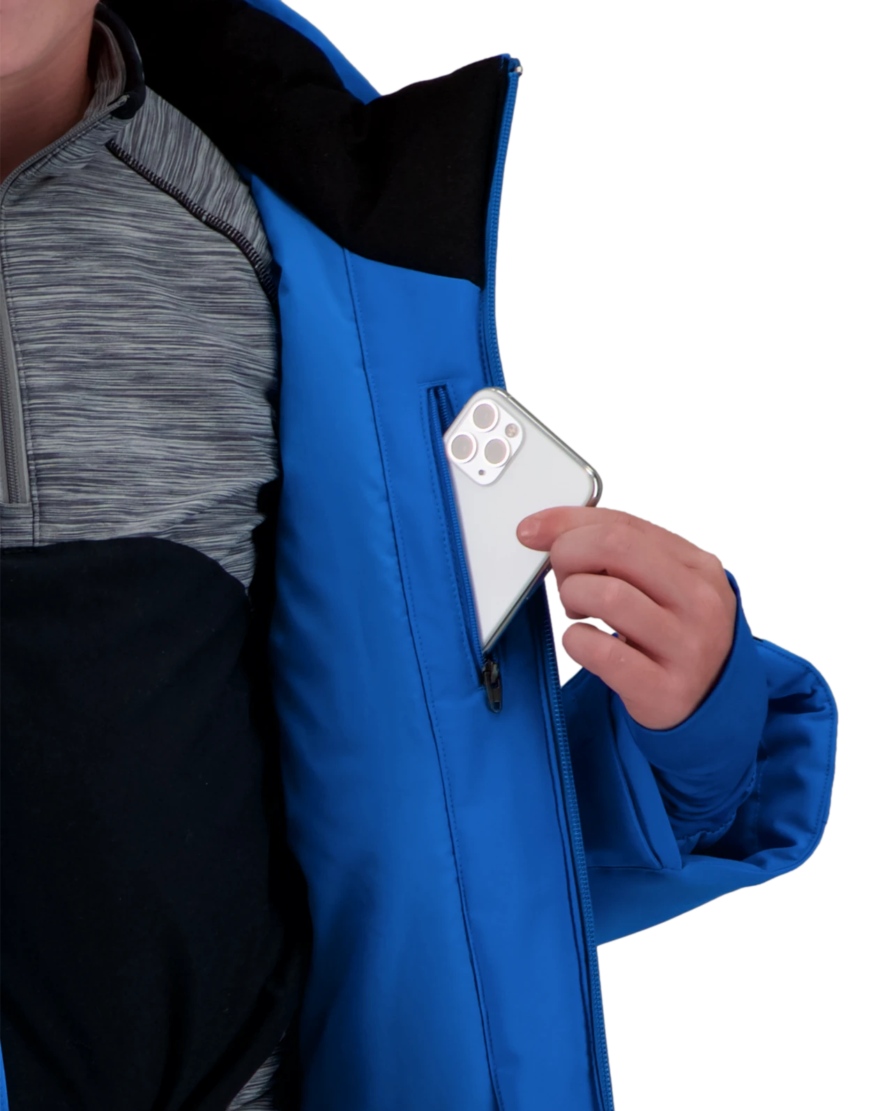 Obermeyer Mach 12 Jacket - Blue Vibes 9 Obermeyer Mach 12 Jacket - Blue Vibes - Image 7