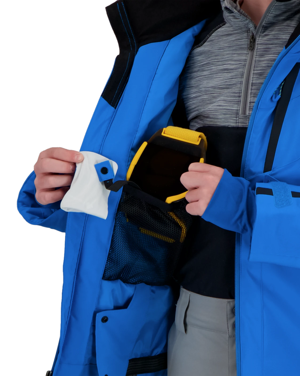 Obermeyer Mach 12 Jacket - Blue Vibes 10 Obermeyer Mach 12 Jacket - Blue Vibes - Image 8