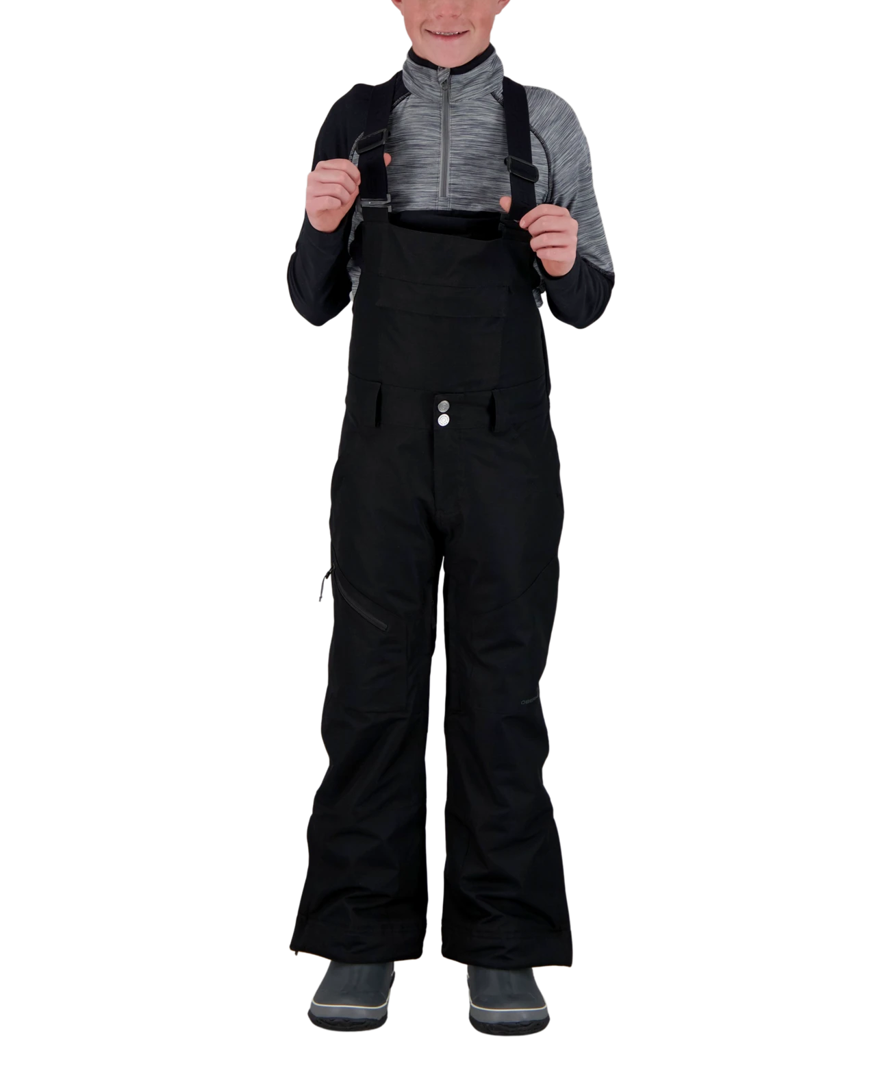 Obermeyer Connor Bib Pant - Black 3 Obermeyer Connor Bib Pant - Black