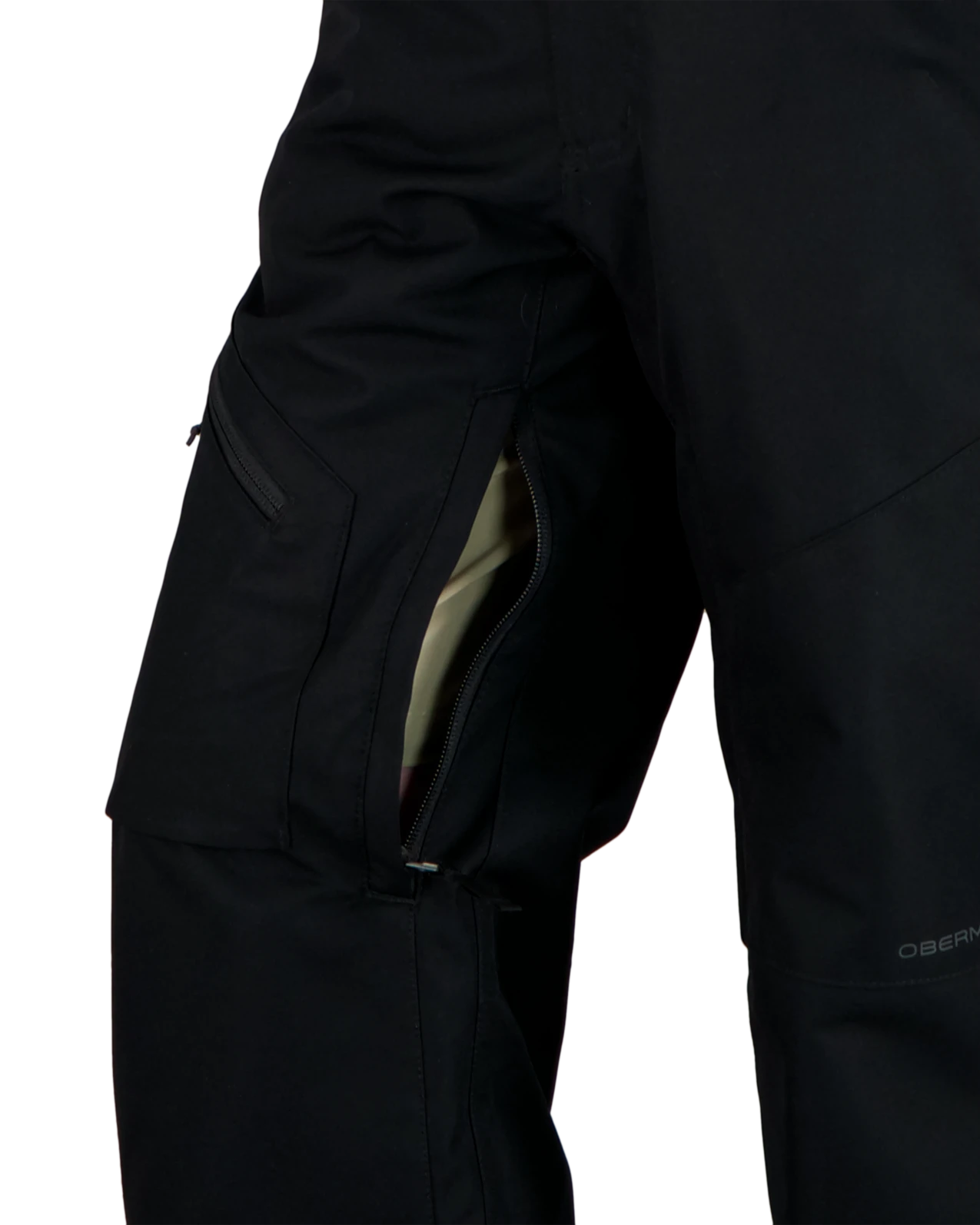 Obermeyer Connor Bib Pant - Black 9 Obermeyer Connor Bib Pant - Black - Image 7