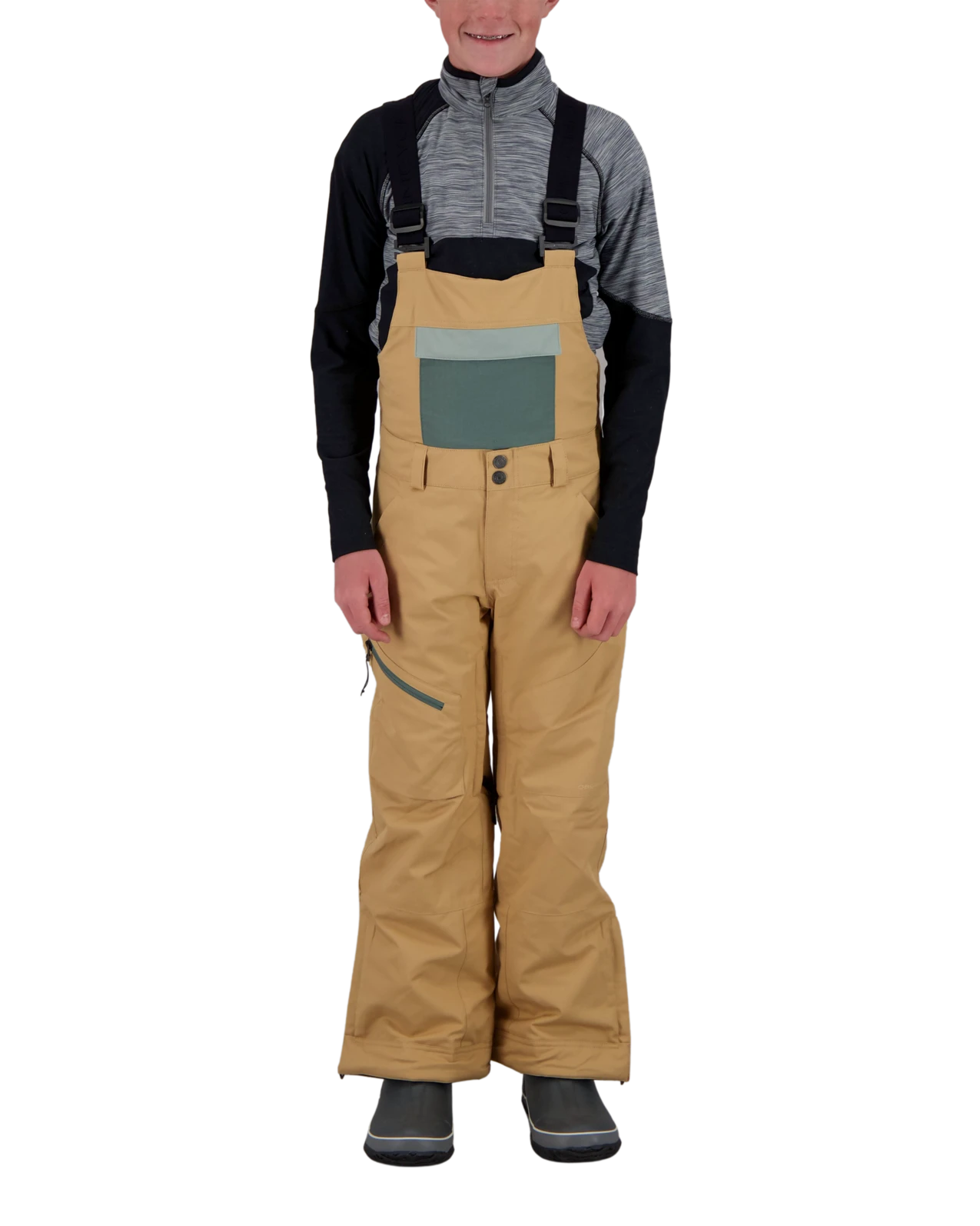 Obermeyer Connor Bib Pant - Dune 3 Obermeyer Connor Bib Pant - Dune
