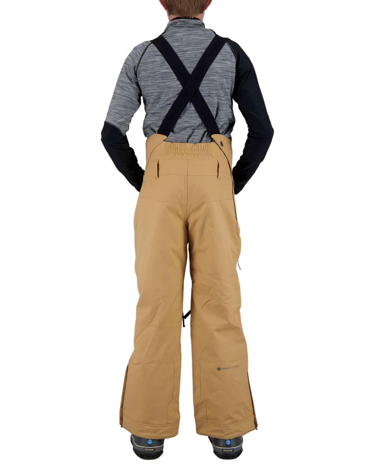 Obermeyer Connor Bib Pant - Dune 4 Obermeyer Connor Bib Pant - Dune - Image 2