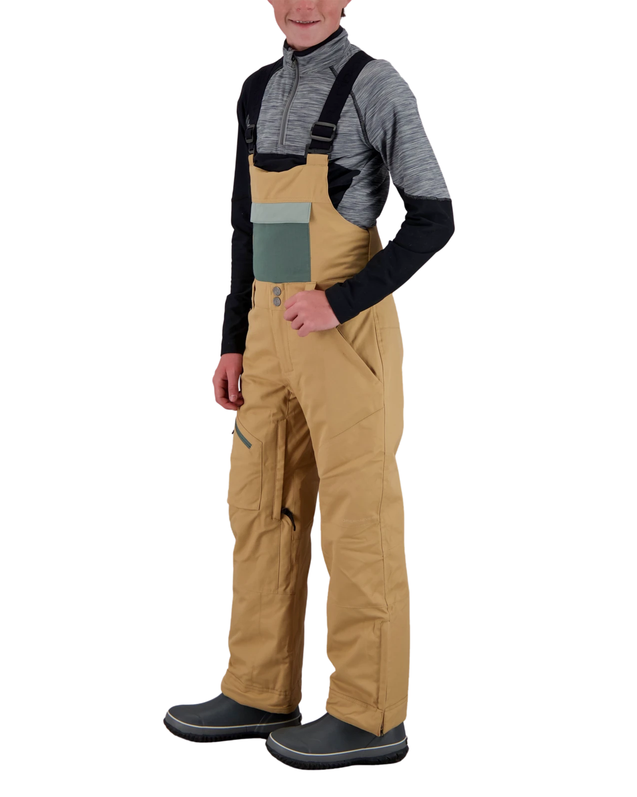 Obermeyer Connor Bib Pant - Dune 5 Obermeyer Connor Bib Pant - Dune - Image 3
