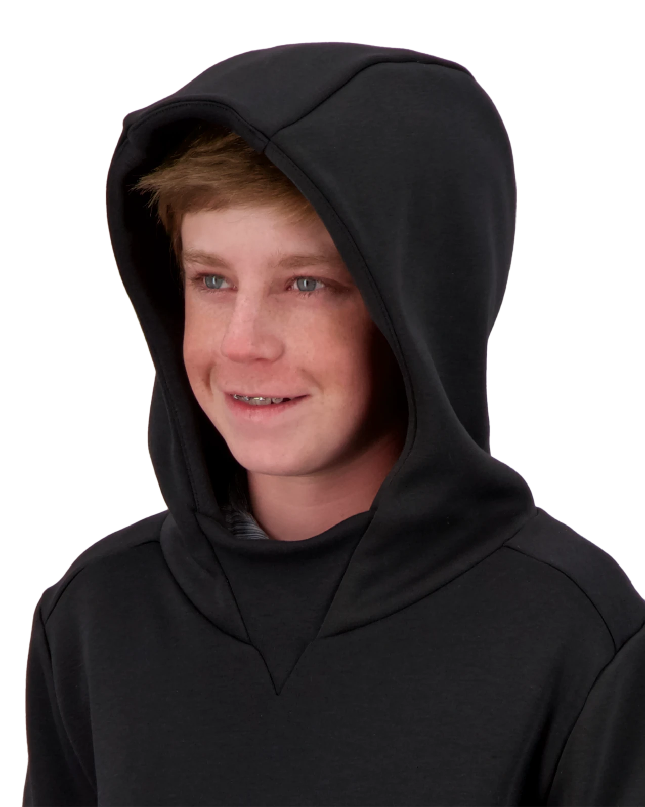 Obermeyer Asher Flc Hoodie - Black 6 Obermeyer Asher Flc Hoodie - Black - Image 4