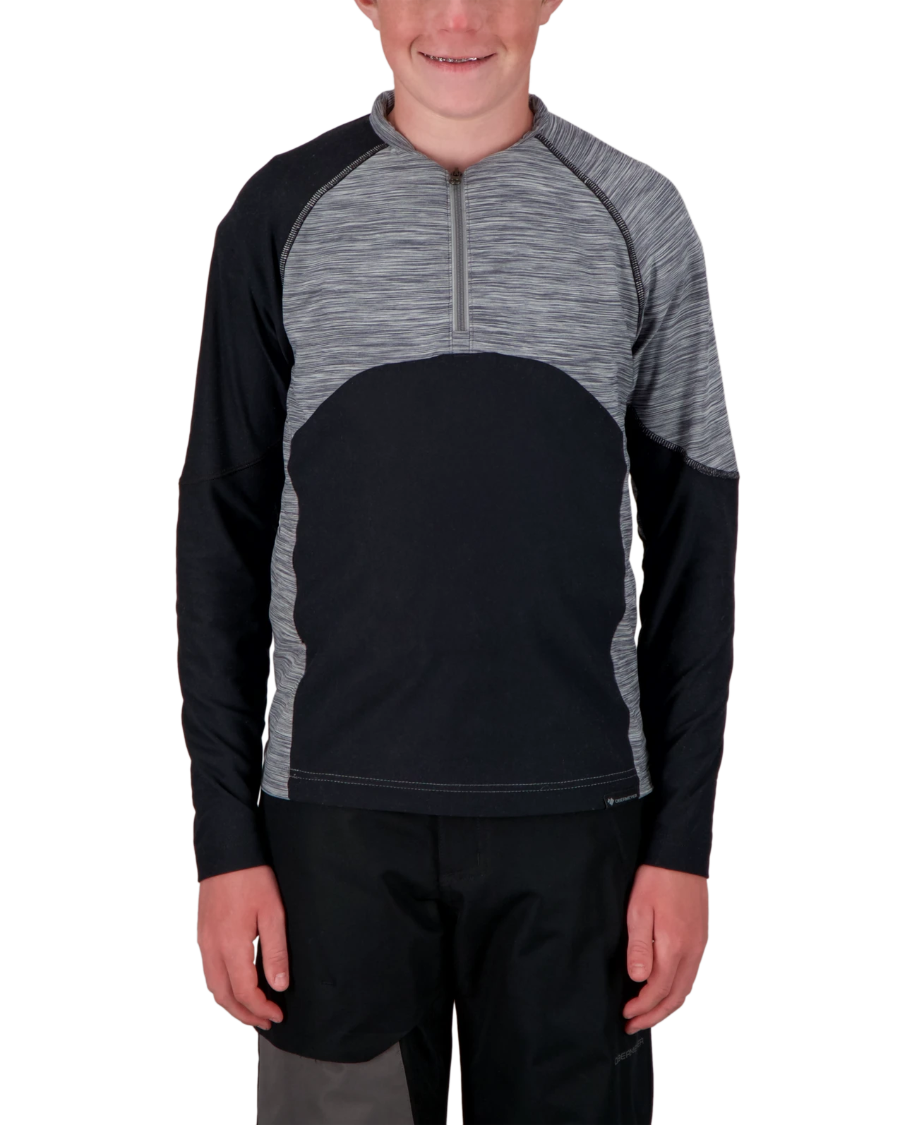Obermeyer Transport 1/4 Zip - Black 3 Obermeyer Transport 1/4 Zip - Black