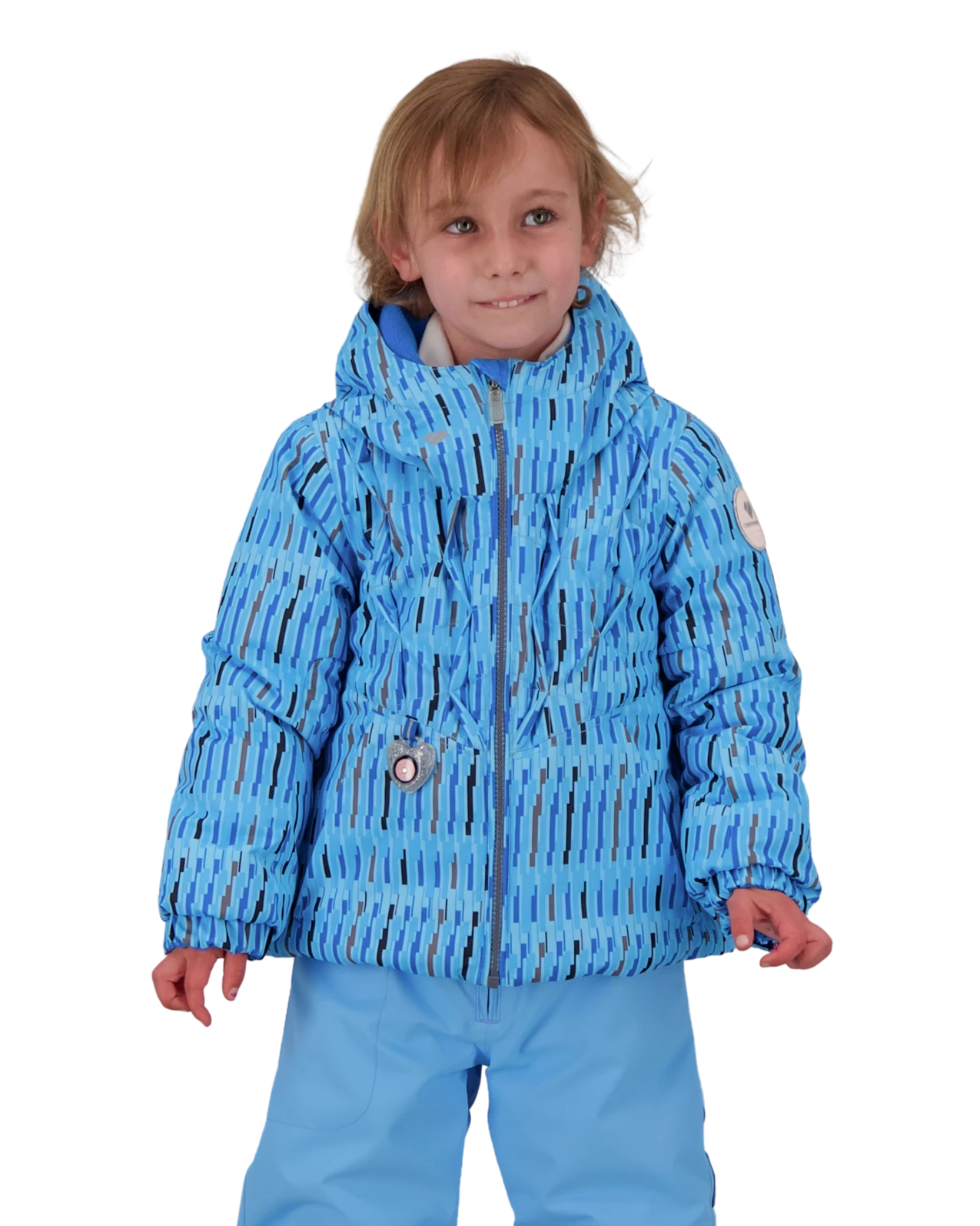 Obermeyer Livy Jacket - Graph-It Blu 3 Obermeyer Livy Jacket - Graph-It Blu