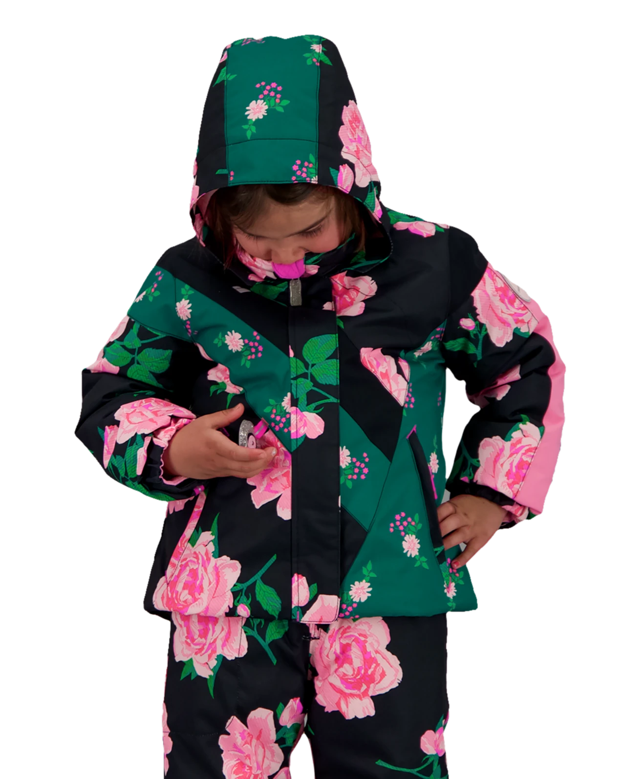 Obermeyer Lissa Jacket - Roses-R-Pink 7 Obermeyer Lissa Jacket - Roses-R-Pink - Image 5