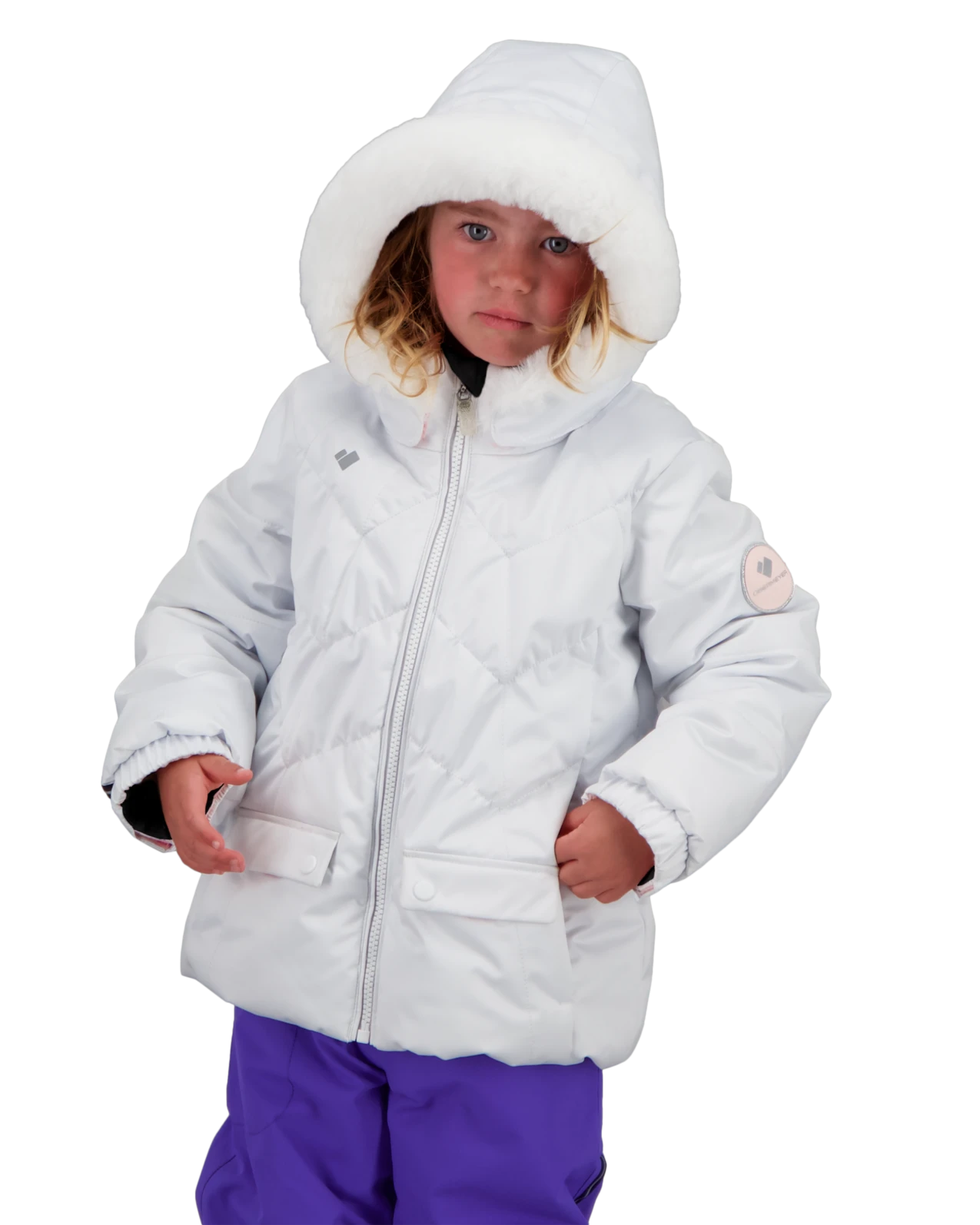 Obermeyer Roselet Jacket - White 6 Obermeyer Roselet Jacket - White - Image 4