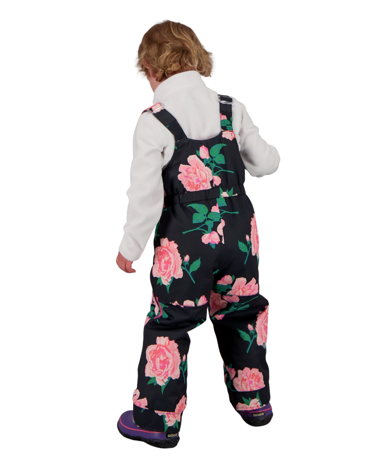 Obermeyer Snoverall Print Pant - Roses-R-Pink 4 Obermeyer Snoverall Print Pant - Roses-R-Pink - Image 2