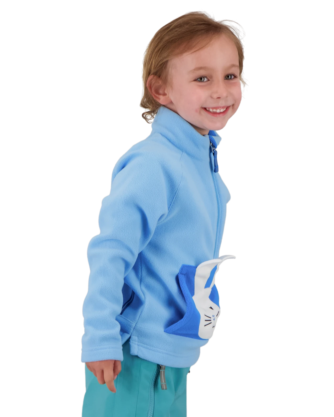 Obermeyer Bunny Slope Fleece - Blues To Me 6 Obermeyer Bunny Slope Fleece - Blues To Me - Image 4
