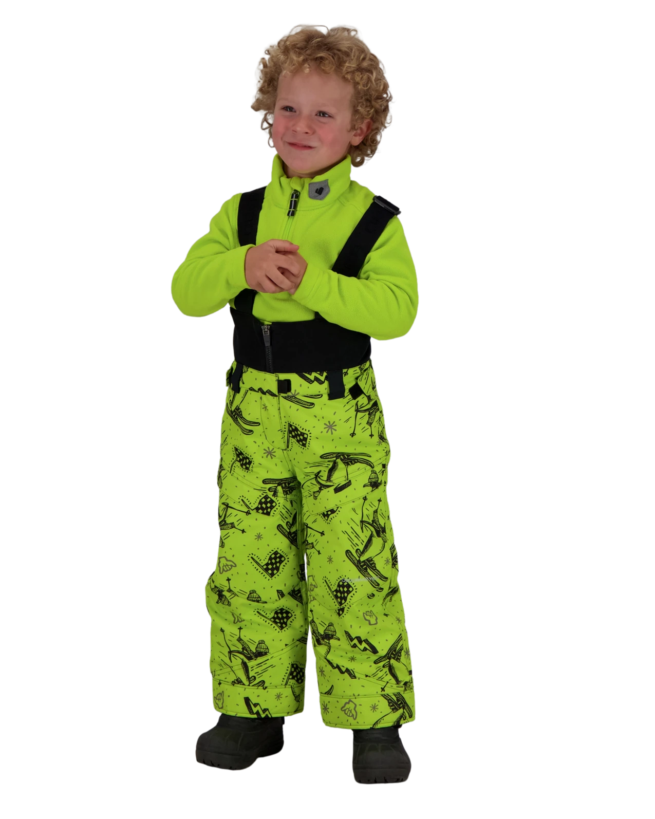 Obermeyer Warp Pant - Racer Birdz 3 Obermeyer Warp Pant - Racer Birdz