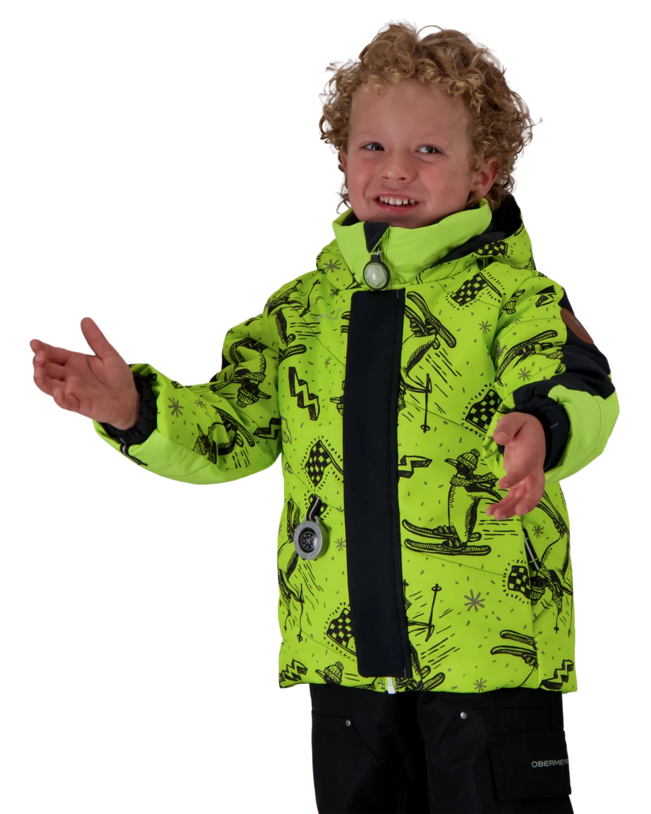 Obermeyer Camber Jacket - Racer Birdz 3 Obermeyer Camber Jacket - Racer Birdz