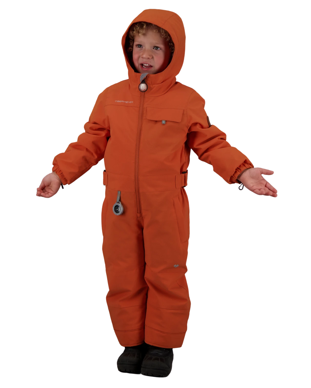 Obermeyer Quinn One-Piece - Rust-Worthy 6 Obermeyer Quinn One-Piece - Rust-Worthy - Image 4