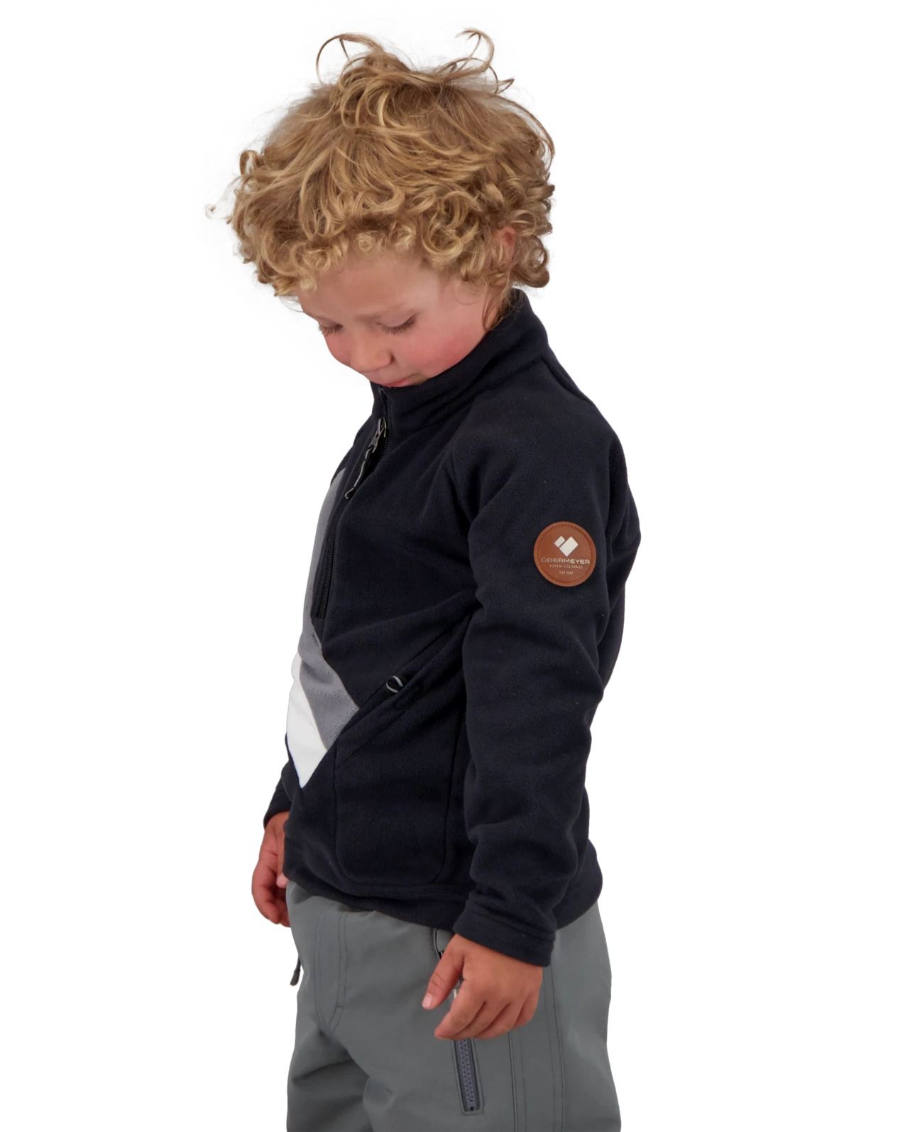 Obermeyer Morgan Fleece Top - Black 5 Obermeyer Morgan Fleece Top - Black - Image 3