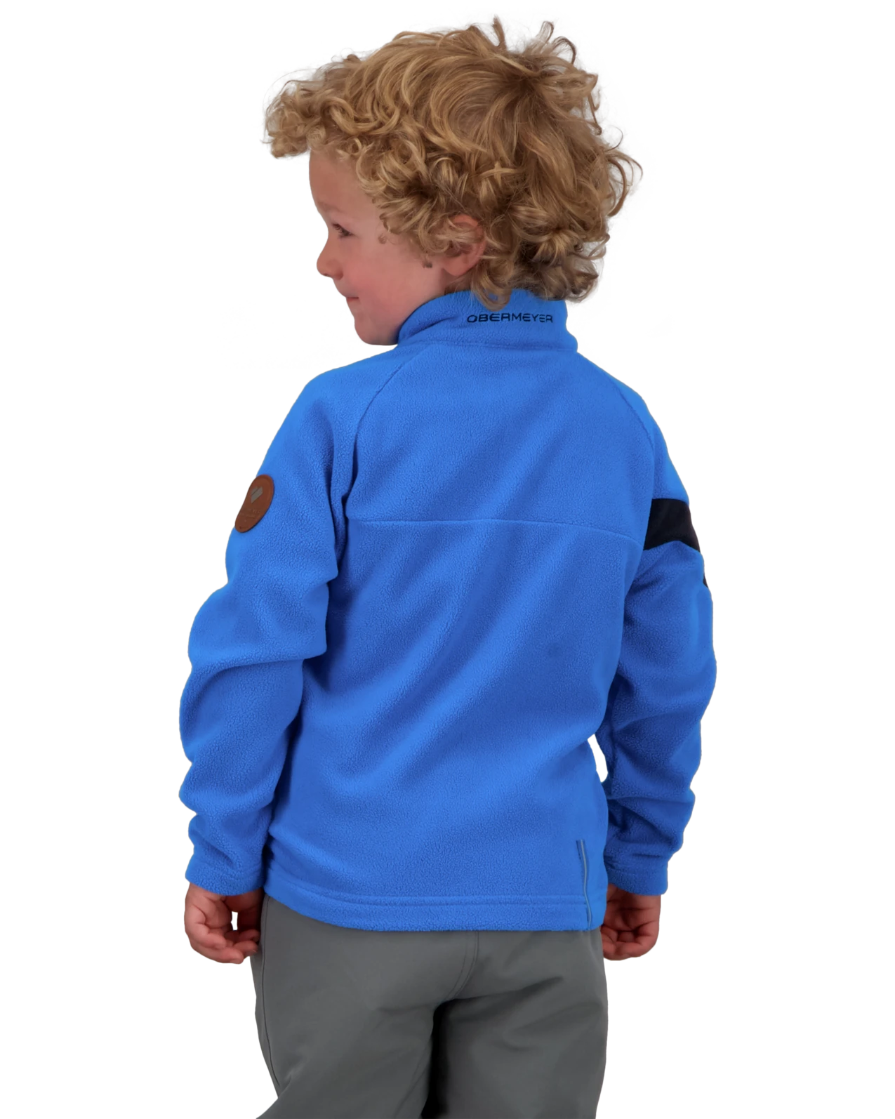 Obermeyer Morgan Fleece Top - Blue Vibes 4 Obermeyer Morgan Fleece Top - Blue Vibes - Image 2