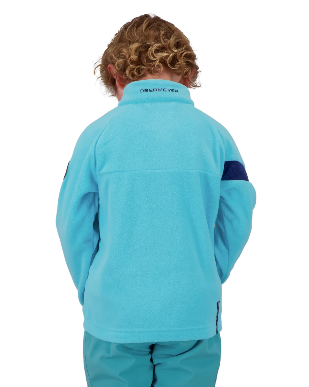 Obermeyer Morgan Fleece Top - Baby Blues 4 Obermeyer Morgan Fleece Top - Baby Blues - Image 2
