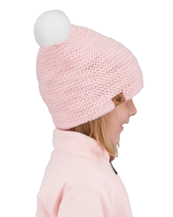 Obermeyer Glen Faux Fur Pom-Pom Beanie - Pinklight -Obermeyer-US store WebZoom 7804521052 S02 MODSDE