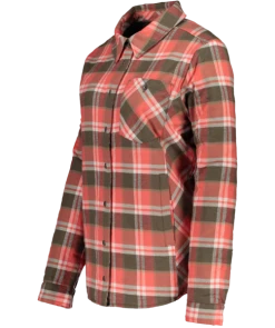 Obermeyer Women's Avery Flannel - Coral Berm Plai 11 Obermeyer Women's Avery Flannel - Coral Berm Plai -Obermeyer-US store webimage 1404619137 S02 MQNSDE