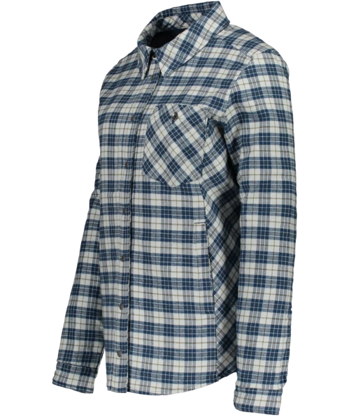 Obermeyer Women's Avery Flannel - Icy Mey Plaid 5 Obermeyer Women's Avery Flannel - Icy Mey Plaid - Image 3