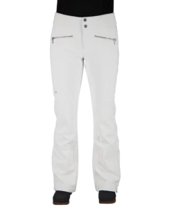 Obermeyer Clio Softshell Pant - White