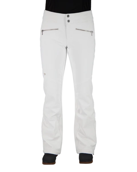 Obermeyer Clio Softshell Pant - White 3 Obermeyer Clio Softshell Pant - White