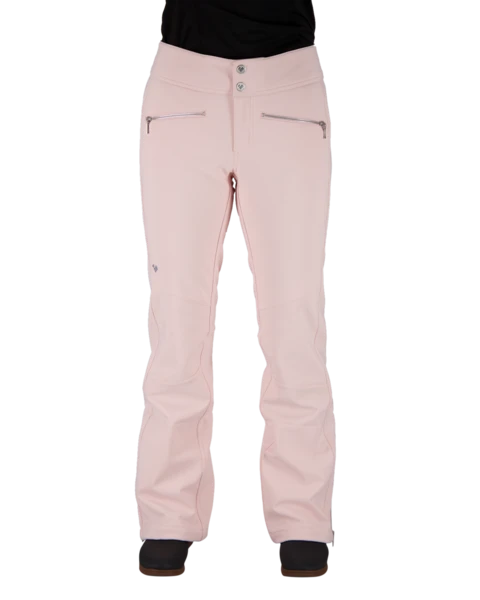 Obermeyer Clio Softshell Pant - Pink Sand 3 Obermeyer Clio Softshell Pant - Pink Sand