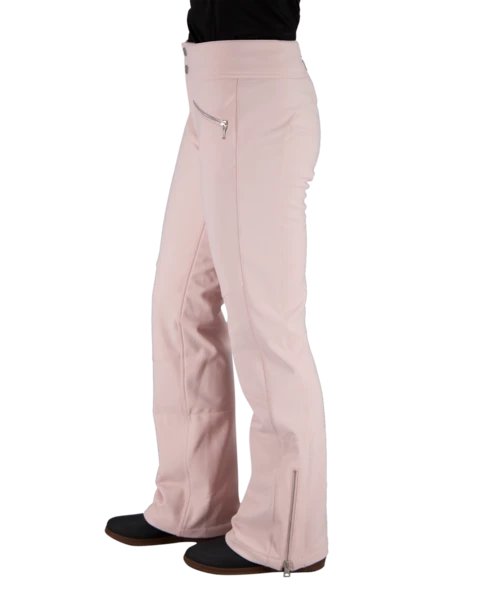 Obermeyer Clio Softshell Pant - Pink Sand 6 Obermeyer Clio Softshell Pant - Pink Sand - Image 4