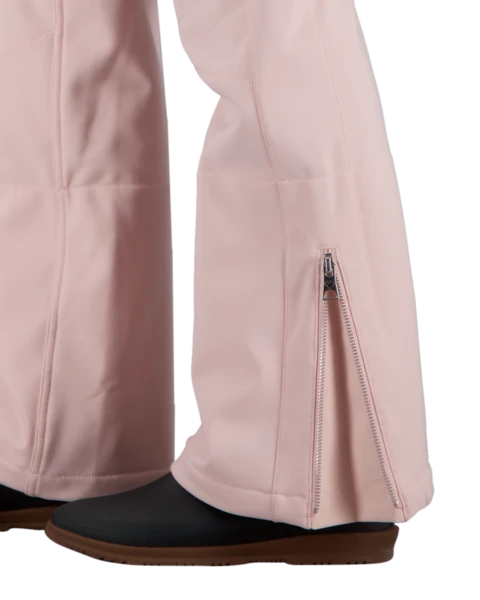 Obermeyer Clio Softshell Pant - Pink Sand 9 Obermeyer Clio Softshell Pant - Pink Sand - Image 7