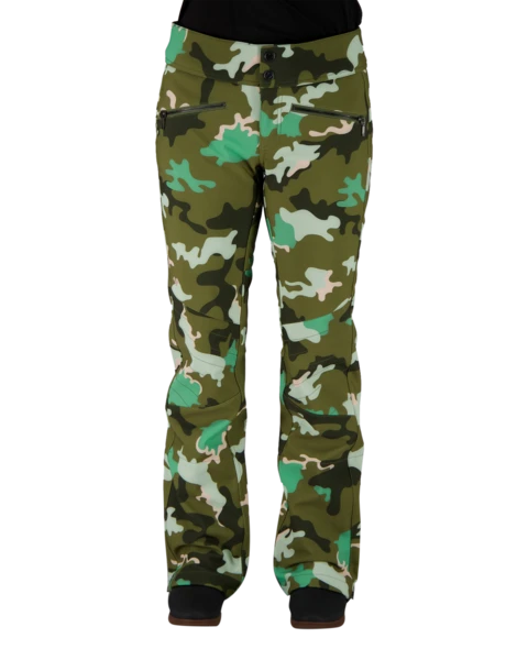 Obermeyer Printed Clio Softshell Pant - Saguaro Camo 3 Obermeyer Printed Clio Softshell Pant - Saguaro Camo