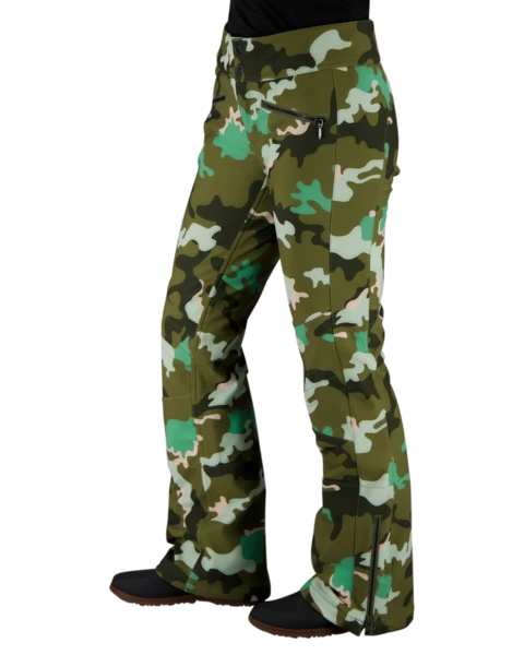 Obermeyer Printed Clio Softshell Pant - Saguaro Camo 6 Obermeyer Printed Clio Softshell Pant - Saguaro Camo - Image 4