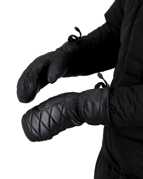 Obermeyer Down Mitten - Black 3 Obermeyer Down Mitten - Black