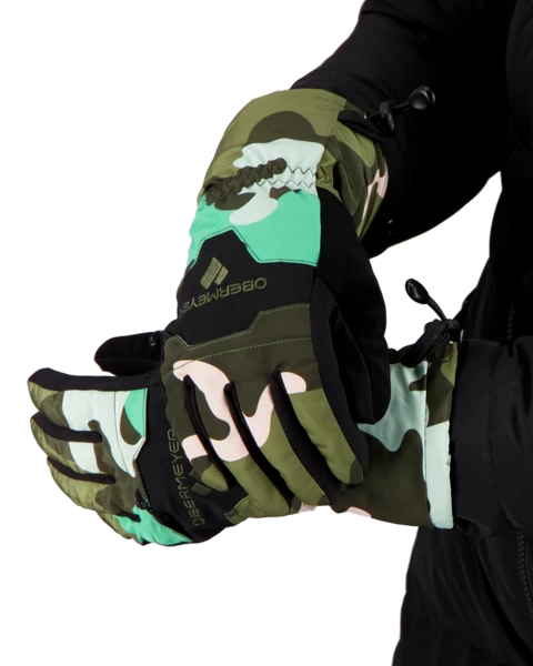 Obermeyer Regulator Glove - Jasmint Camo 4 Obermeyer Regulator Glove - Jasmint Camo - Image 2