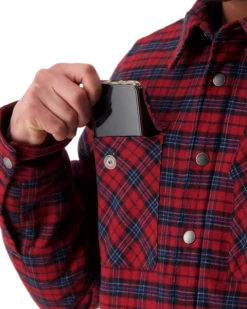 Obermeyer Men's Avery Flannel - Mey Plaid -Obermeyer-US store webimage 2404619144 S08 MODDET1