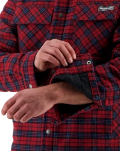 Obermeyer Men's Avery Flannel - Mey Plaid -Obermeyer-US store webimage 2404619144 S09 MODDET2