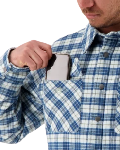 Obermeyer Men's Avery Flannel - Icy Mey Plaid -Obermeyer-US store webimage 2404619173 S08 MODDET1