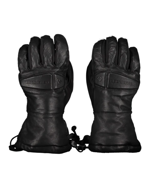 Obermeyer Eclipse Leather Glove - Black 6 Obermeyer Eclipse Leather Glove - Black - Image 4