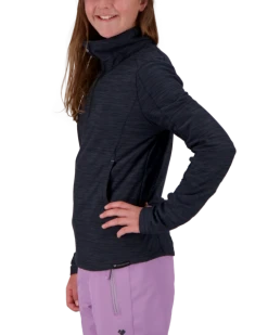Obermeyer Clara 1/4 Zip Top - Black II -Obermeyer-US store webimage 3901021009 S03 MODSDE