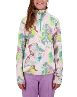Obermeyer Clara 1/4 Zip Top - Uncharted