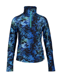 Obermeyer Clara 1/4 Zip Top - Space Out -Obermeyer-US store webimage 3901021163 S04 MQNFRT