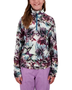 Obermeyer Clara 1/4 Zip Top - Sugar&Spikes