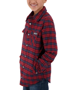 Obermeyer Teen Boys Avery Flannel - Mey Plaid -Obermeyer-US store webimage 4401619144 S06 MODSDE