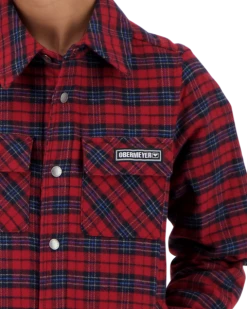 Obermeyer Teen Boys Avery Flannel - Mey Plaid -Obermeyer-US store webimage 4401619144 S08 MODDET1