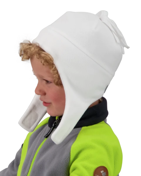 Obermeyer Orbit Fleece Hat - White 3 Obermeyer Orbit Fleece Hat - White