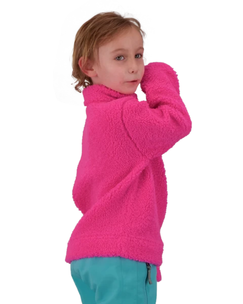 Obermeyer Superior Gear Zip Top - Pink Pwr 5 Obermeyer Superior Gear Zip Top - Pink Pwr - Image 3