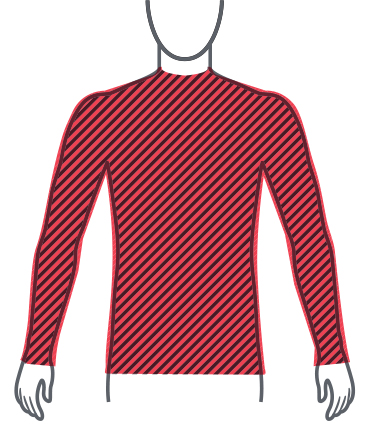 Obermeyer Lean Crew Baselayer Top - Navigate 10 Obermeyer Lean Crew Baselayer Top - Navigate -Obermeyer-US store mens performance tops